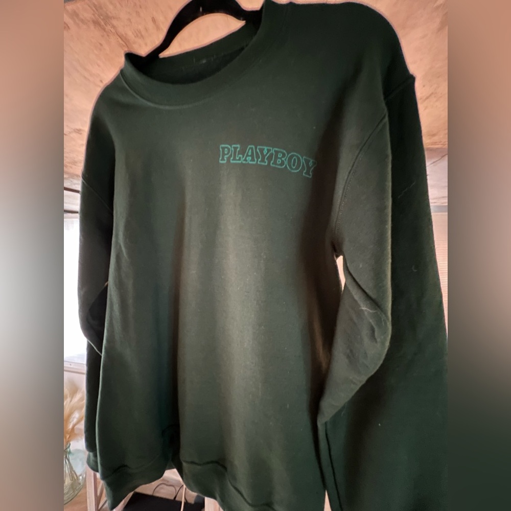 Green Playboy Sweater